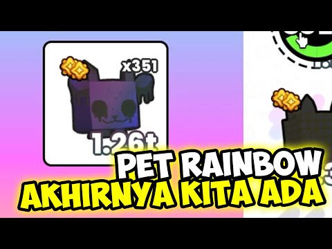 BIKIN PET RAINBOW TERBAGUS DI PET SIMULATOR 99