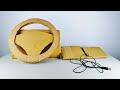 How to make a gaming wheel for pc with mouse. #DIY