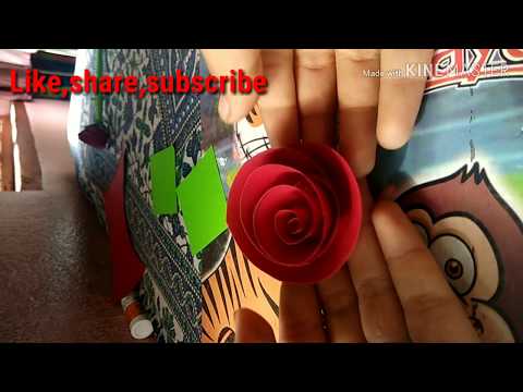 💐Valentines Day Special 🌹PEPAR ROSE🌹DIY