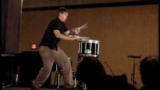 2004 PASIC Mickey Burmer 1st place college snare solo