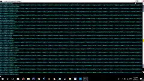 Cách tạo hiệu ứng matrix bằng notepad- How to make matrix effect using notepad