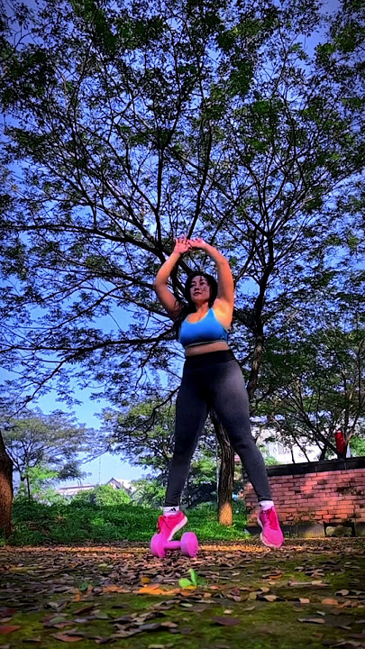 Wow Tante Sarah Ardhelia olahraga sampai basah ‼️ #shorts