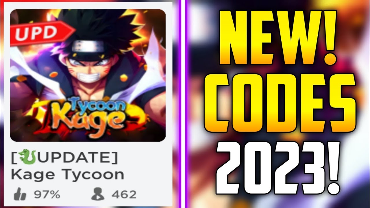 Kage Tycoon codes (November 2023) - free XP boosts, and more