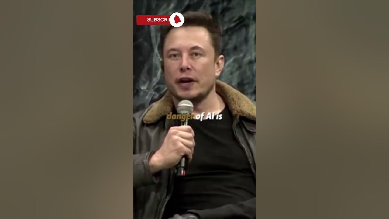 Elon Musk AI warning!! 😱 #elonmusk #ai #shorts - YouTube