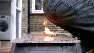 Butt Crushing Firelighter With My Jeans