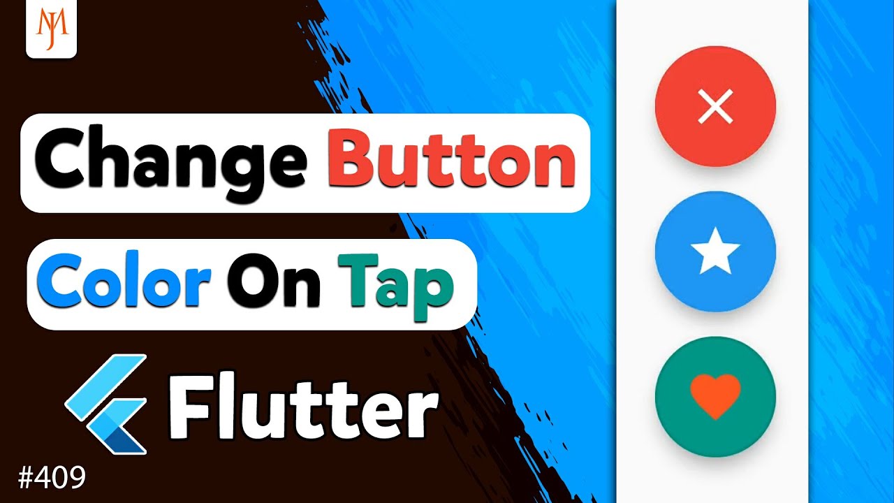 Flutter Tutorial - Change Elevated Button Color On Tap - Youtube