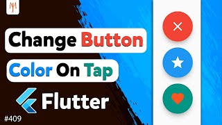 Flutter Tutorial - Change Elevated Button Color On Tap