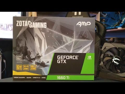 Zotac GeForce GTX 1660 Ti AMP Edition  - The new GTX 1070 Killer