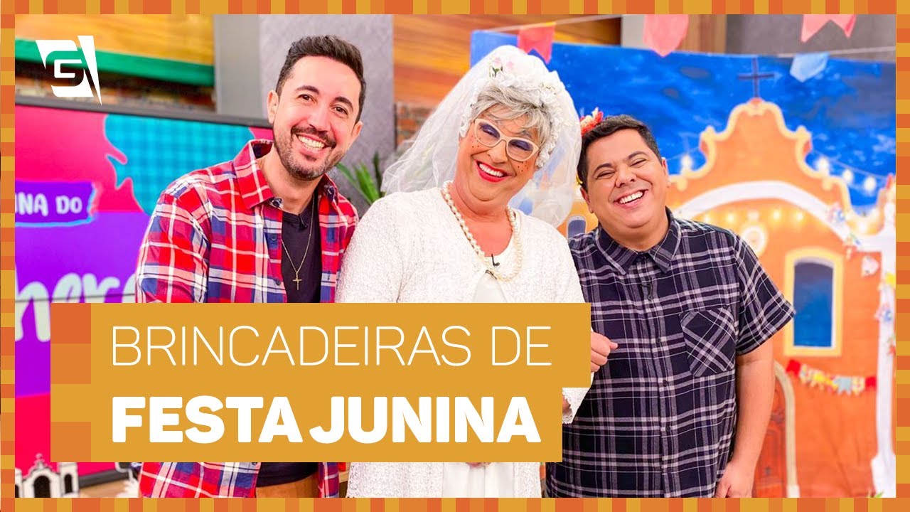 Elenco do Mulheres faz brincadeiras de Festa Junina l TV Gazeta