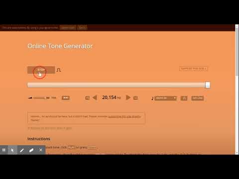 Online Tone Generator - generate pure tones of any frequency