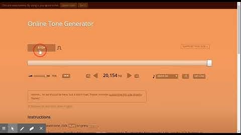 Online Tone Generator - generate pure tones of any frequency