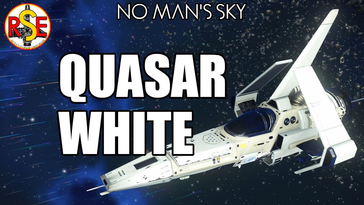 QUASAR WHITE | Alpha Fighter | No Man's Sky