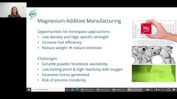 TIPE 2022 - Technology Track: 3DPrinting Magnesium