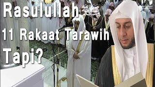 Rasulullah 11 Rakaat Tarawih, Tapi? - Syekh Ali Jaber