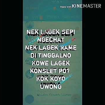 Konco nek butuh
