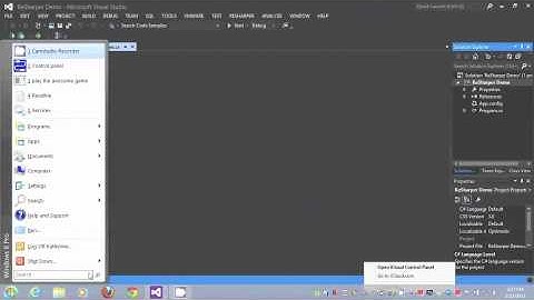 ReSharper 7 Extension Screen reader accessibility Concept Demo