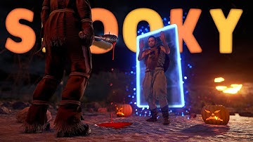 SCARING PLAYERS on HALLOWEEN NIGHT using HAUNTED PORTALS! - Rust Admin Trolling