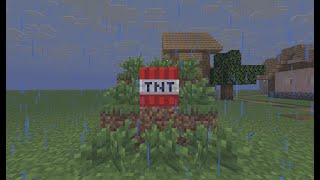 🔴Minecraft - TNT village live  #minecraft #shorts