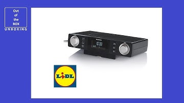 SilverCrest Kitchen Radio SKR 800 B2 UNBOXING (Lidl Silver Crest Radio AM FM)