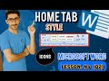 Microsoft Word Lesson No 03 | Borders, Text Style & Editing in MS Word