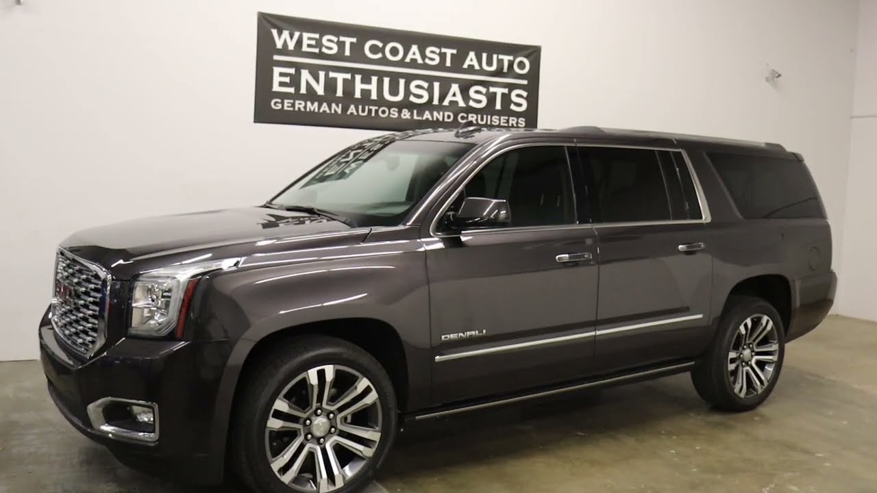 ユーコンデナリ　1/18 2018 GMC Yukon XL Denali w/Great Service History & Denali Ultimate