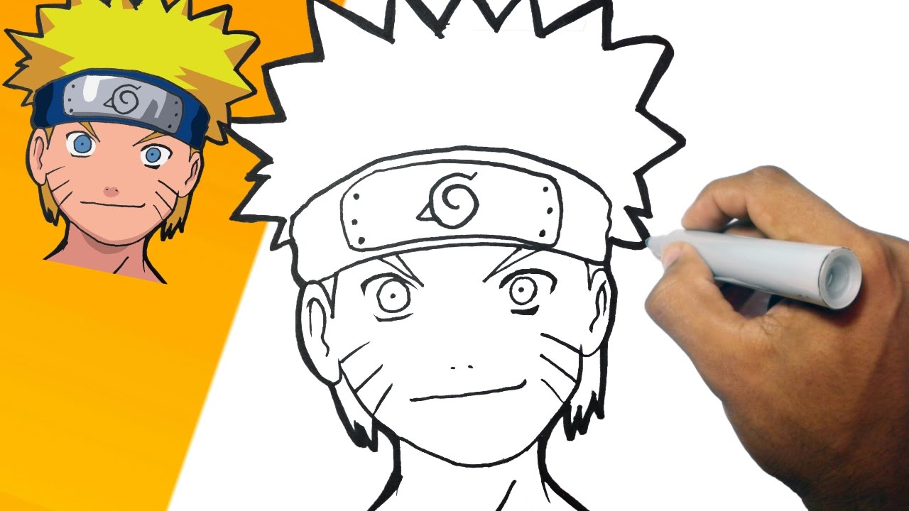 Como dibujar a NARUTO paso a paso | how to draw NARUTO step by step - thptnganamst.edu.vn