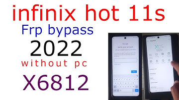 hot 11s frp bypass without pc android 11 | infinix x6812 google account gmail playstore id unlock
