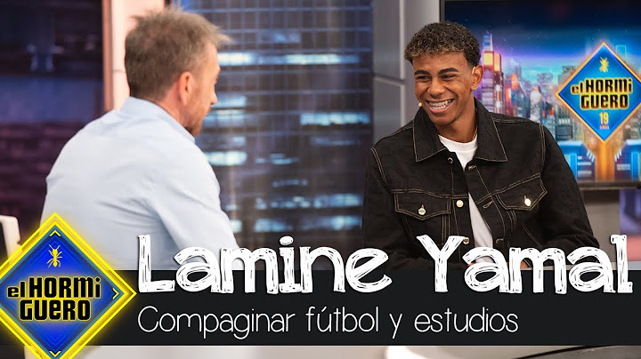 Lamine Yamal cuenta cómo compaginó la Eurocopa con los estudios - El Hormiguero