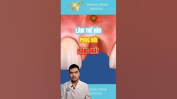 Làm thế nào để phục hồi răng mất #nhakhoa #shorts #bacsithao #matrang #implant