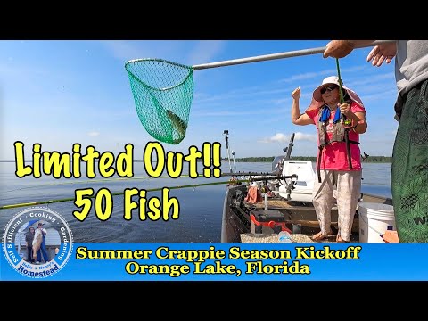 Limited Out Crappie Summer Season Kickoff - Orange Lake, Florida
