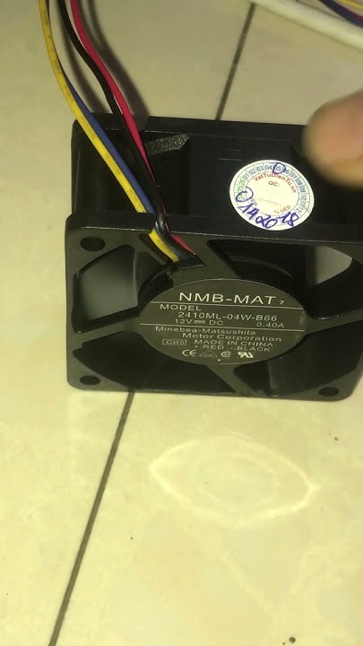 Quạt 2410ML-04W-B66 - YouTube