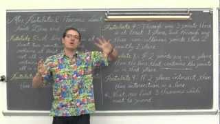 More Postulates & Theorems Points, Lines, & Planes