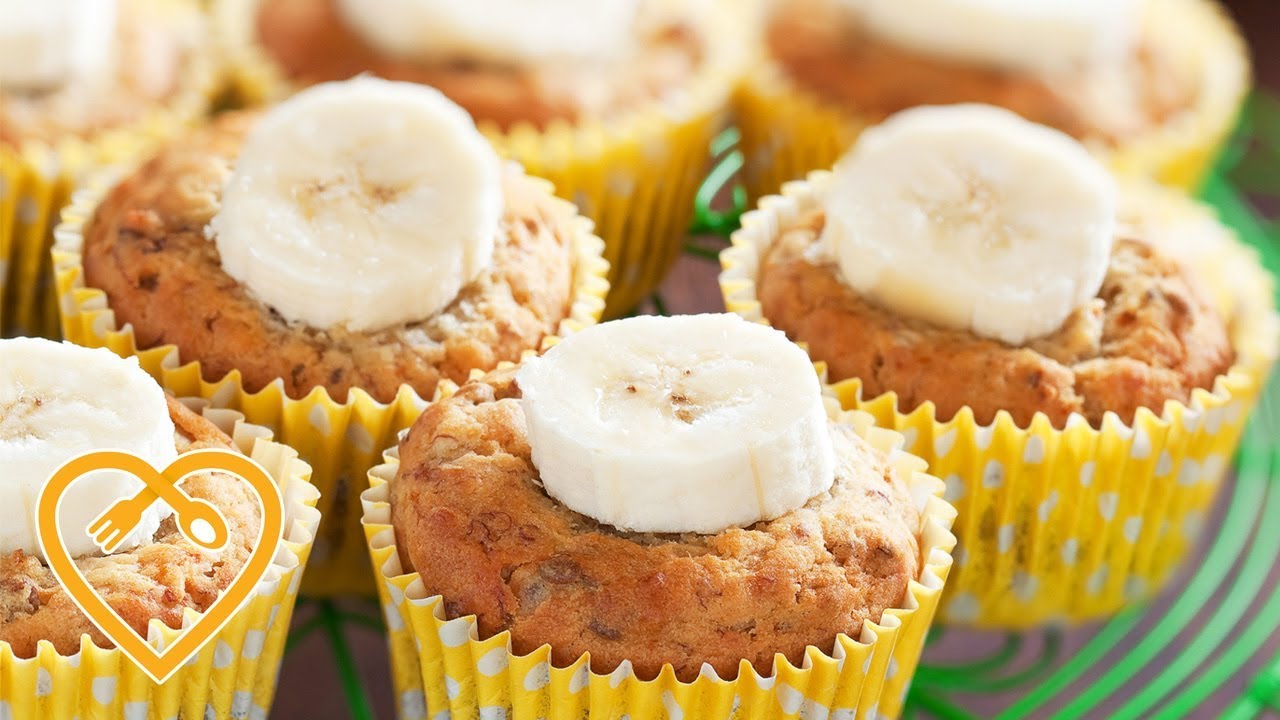 Dattel-Banane Muffin Rezept - Frühstücks Rezepte zum Abnehmen - Mein ...