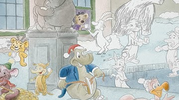 Christmas Card Watercolor iPad Painting