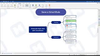 Automate topic data with MindManager SmartRules: A game-changer for productivity screenshot 2