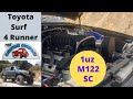 1uz-fe Supercharged Automatic Toyota Surf / 4 Runner , link ECU , M122 Supercharger with water meth.