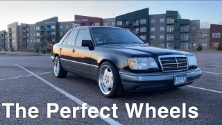 W124 Gets Monoblocks (1994 Mercedes E320)