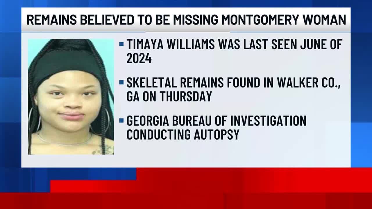 Remains found in Georgia believed to be missing Montgomery woman - YouTube