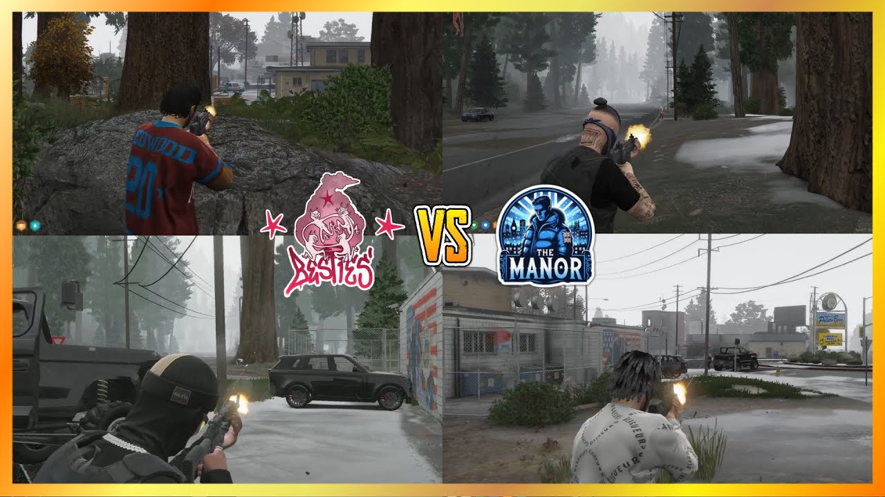 Big Manor Gang Counters Besties Cargo Ship (Multi POVs) | NoPixel 4.0 GTA RP