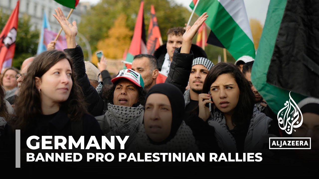 ألمانيا تحظر المسيرات المؤيدة للفلسطينيين بحجة الشعور بالذنب التاريخي