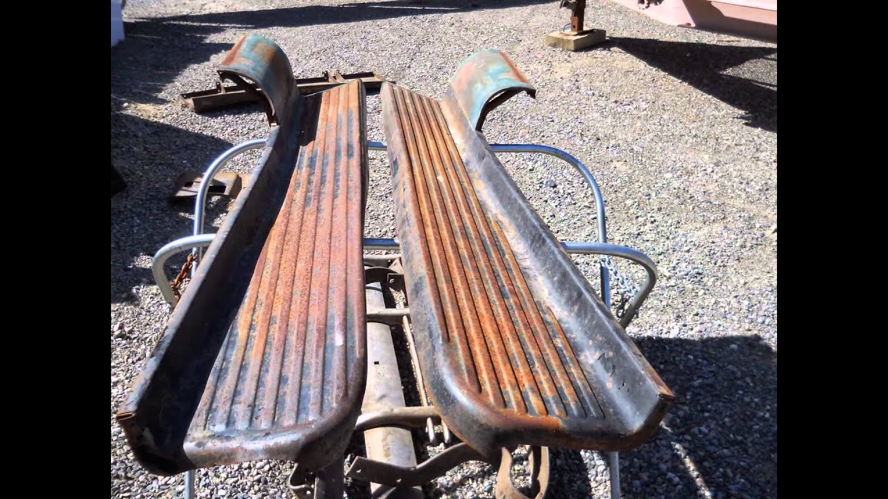 Help identify vintage running boards YouTube