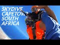 INSANE SKYDIVE IN CAPETOWN, SOUTH AFRICA