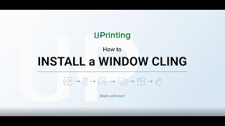 How to install Window Clings | UPrinting
