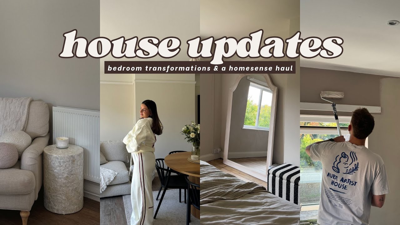 house update - bedroom transformation, we made a big mistake & a huge Homesense haul