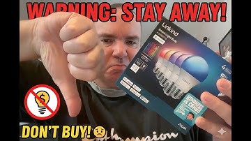 Linkind / AiDot smart Light Bulbs review - NOT RECOMMENDED!