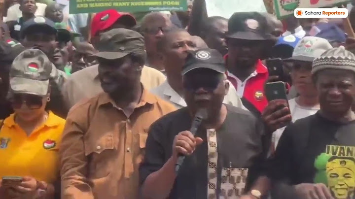 #EndHungerProtest: NLC Protest Over Economic Hardship