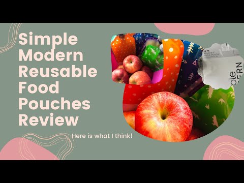Simple Modern Applesauce Reusable Pouch Review