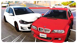 Accidente Intenționate cu un BMW e46 pe BeamNG.Drive