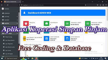 Source Code Aplikasi Koperasi PHP