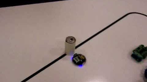 Pololu 3pi robot at swerve mini-comp